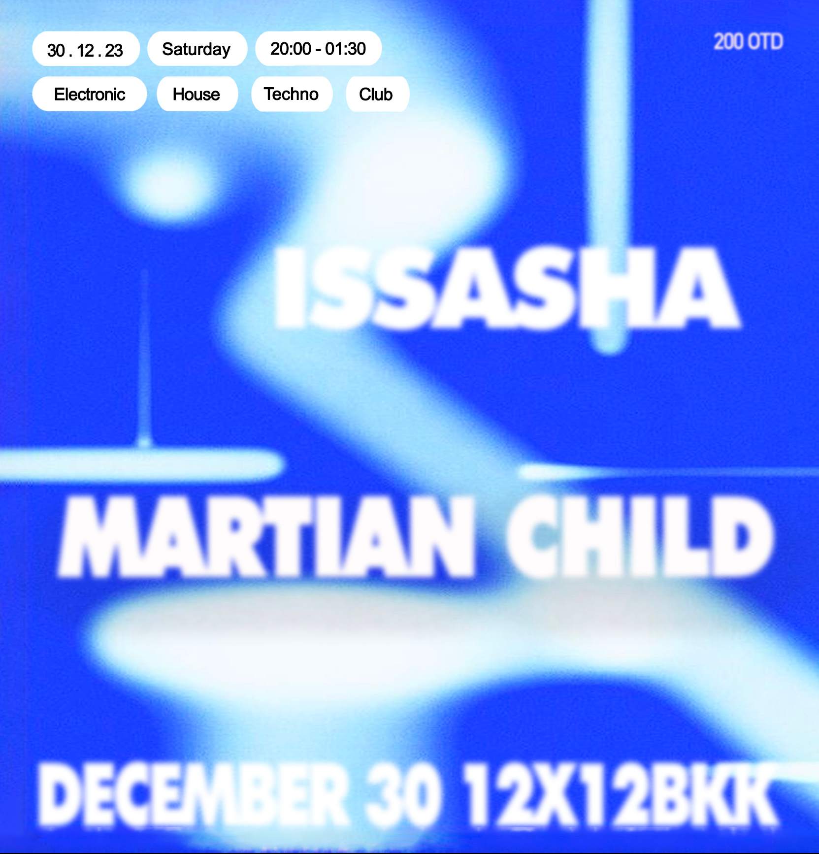 Martian Child x Issasha: All Night Long - Página frontal