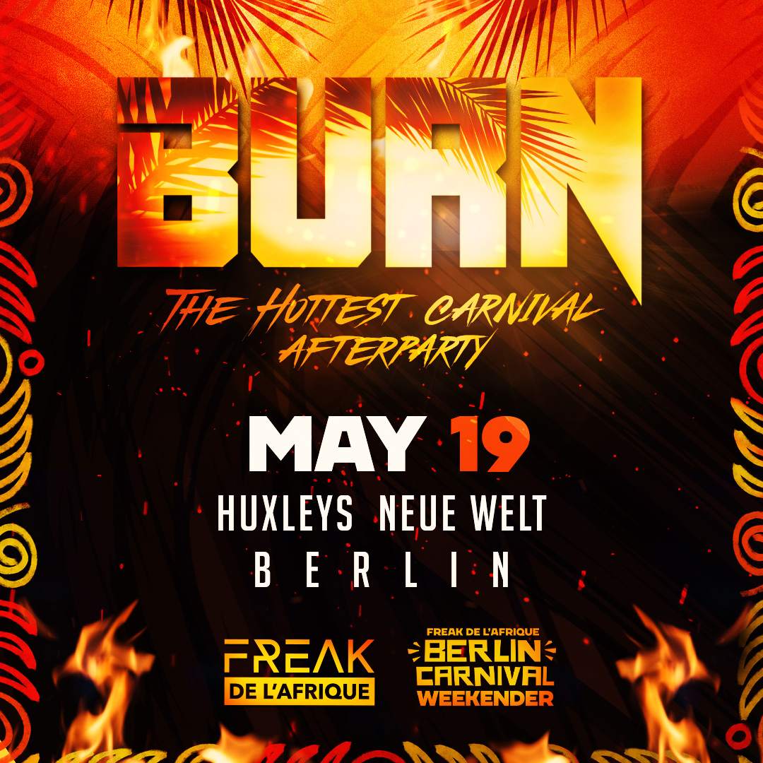 Burn - The Hottest Carnival After Party - Página frontal