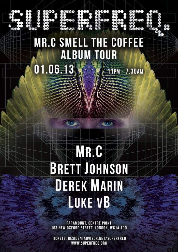 Superfreq ft Mr.C Smell The Coffee Album Tour pt 2 - Página frontal