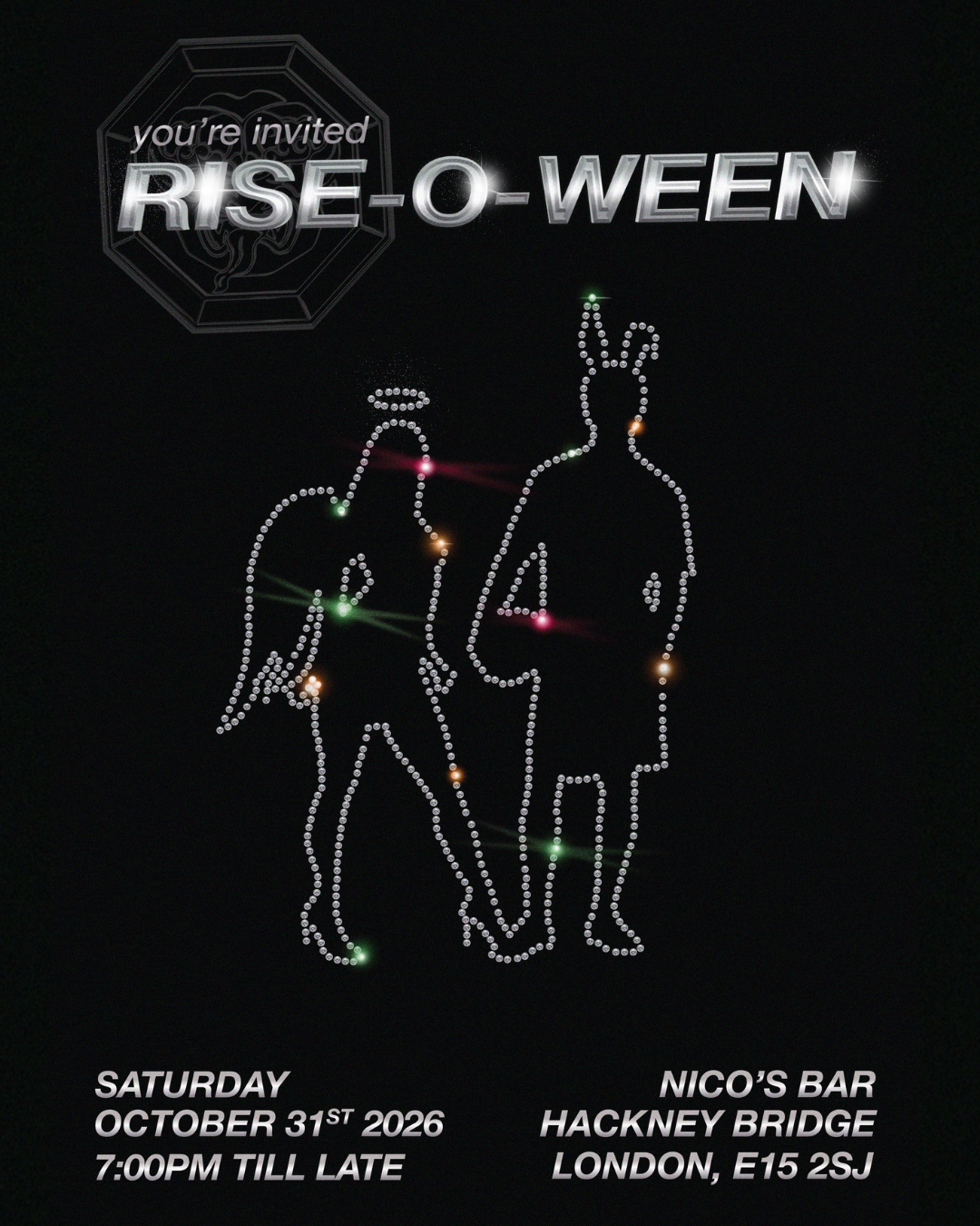 Rise United presents: Rise-O-Ween at Nico's Bar at Hackney Bridge ...