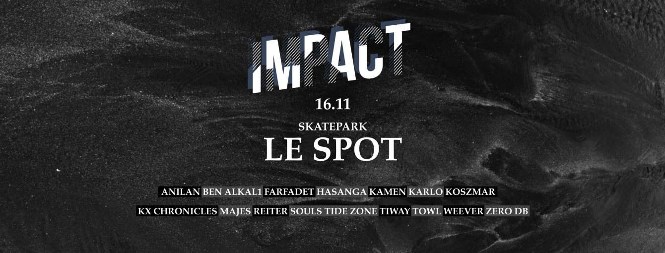 IMPACT: Skatepark Le Spot - Página trasera