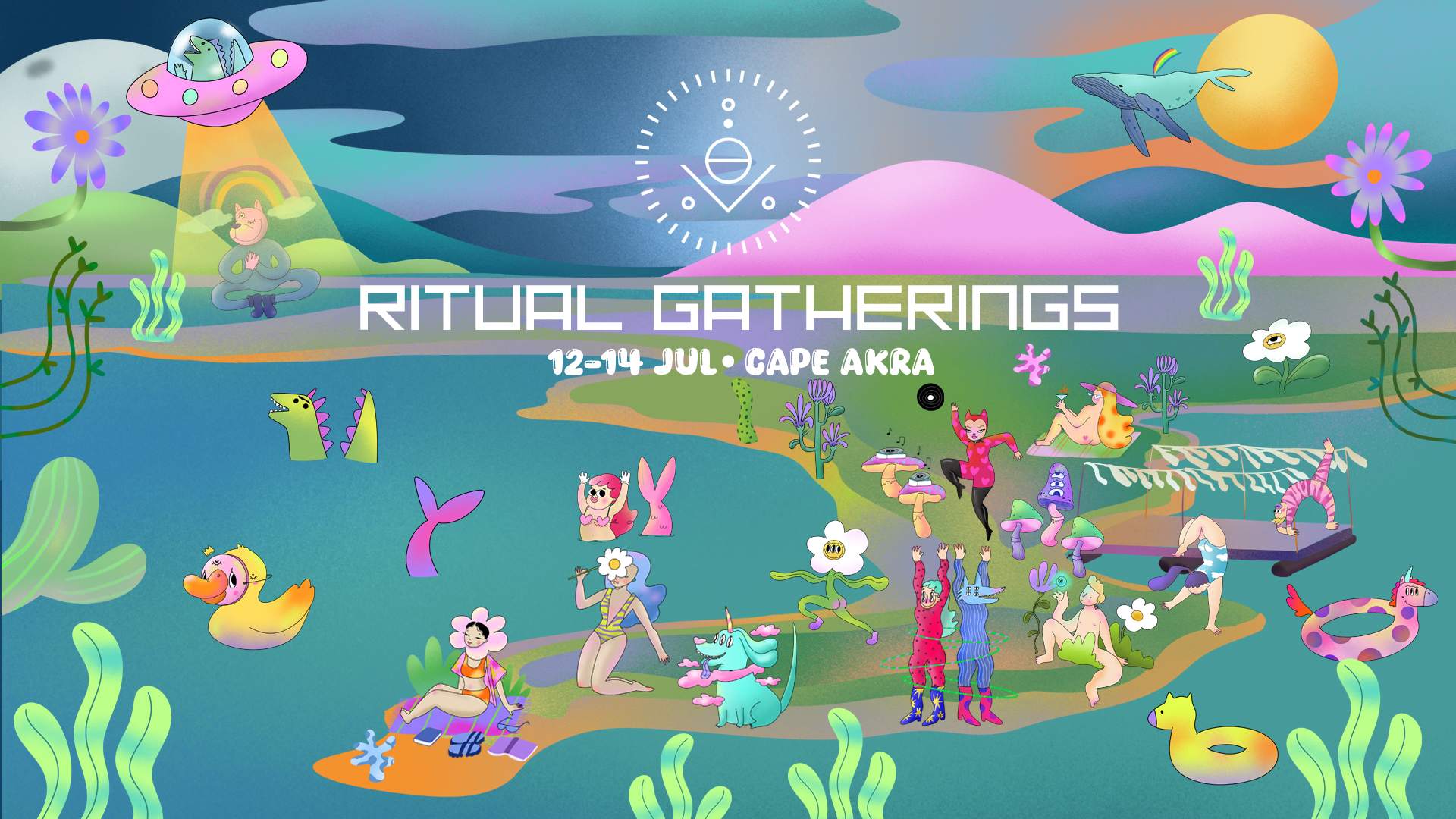 Ritual Gatherings Festival 2024 - フライヤー裏