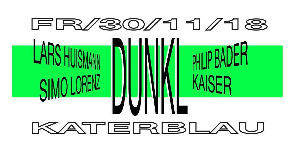 Dunkl - Lars Huismann / Philip Bader / Kaiser / Simo Lorenz - Página frontal
