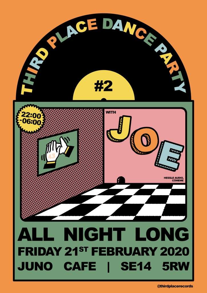 Third Place: Joe (Hessle Audio) All Night Long - Página frontal