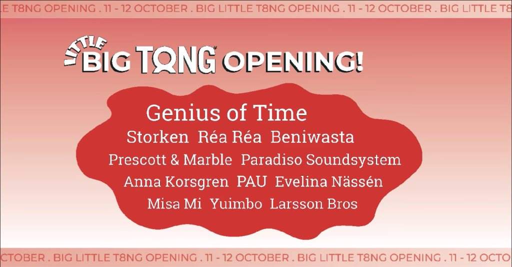 BIG Little T8ng Opening Weekend with Genius of Time - Página frontal