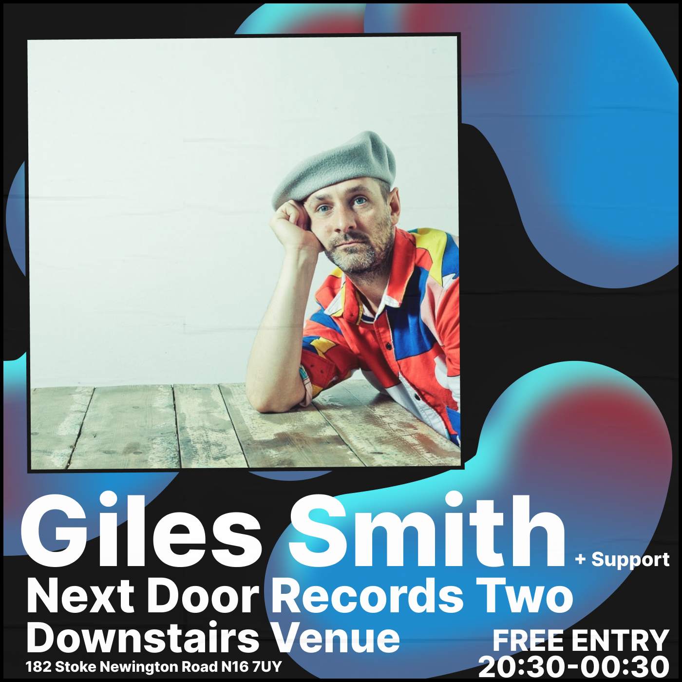 Giles Smith & Support (Next Door Records Two) - Página trasera