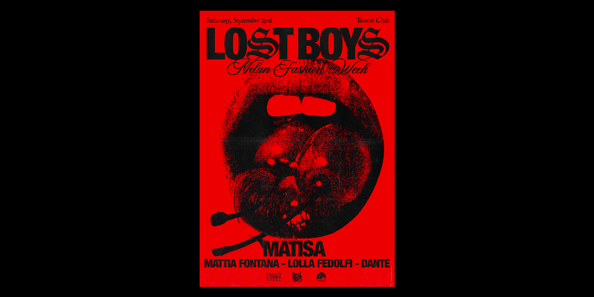 Lost Boys x MFW with Matisa - Página frontal