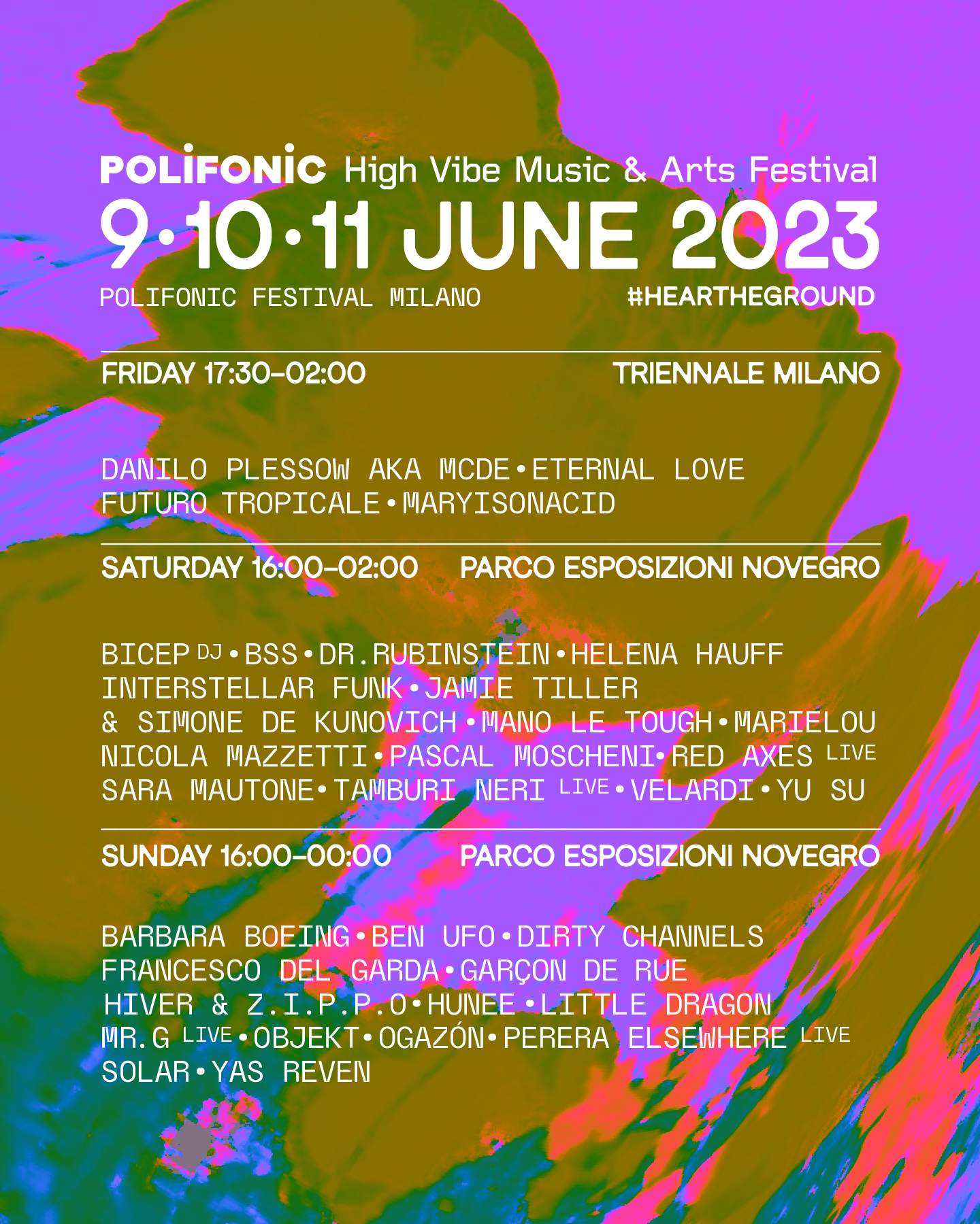 Polifonic Festival Milano 2023 - Página frontal