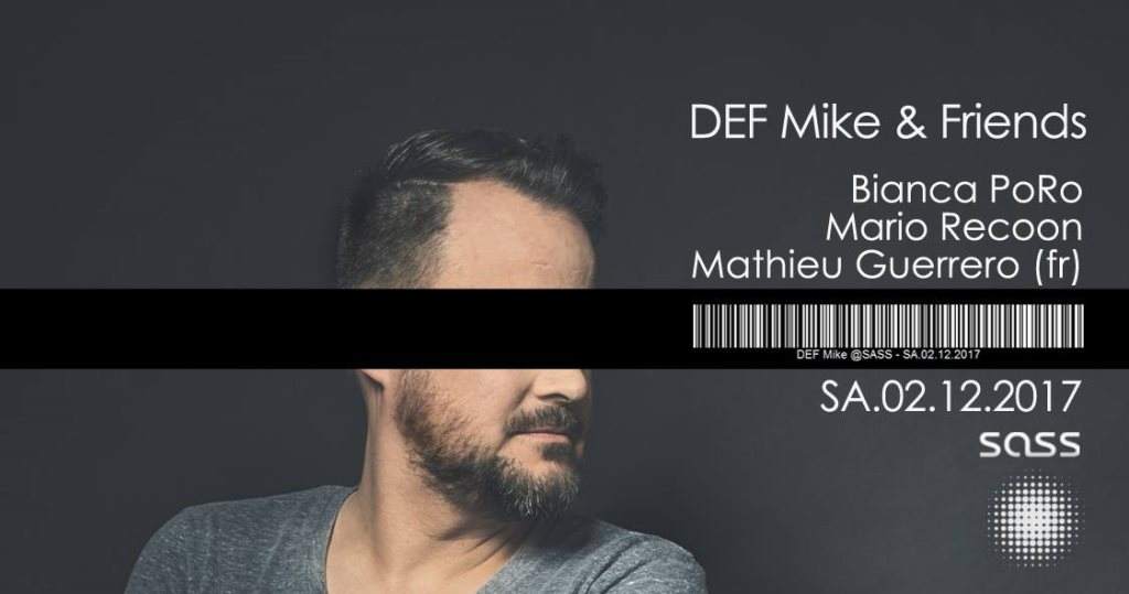 DEF Mike & Friends - Freunderlwirtschaft - フライヤー表
