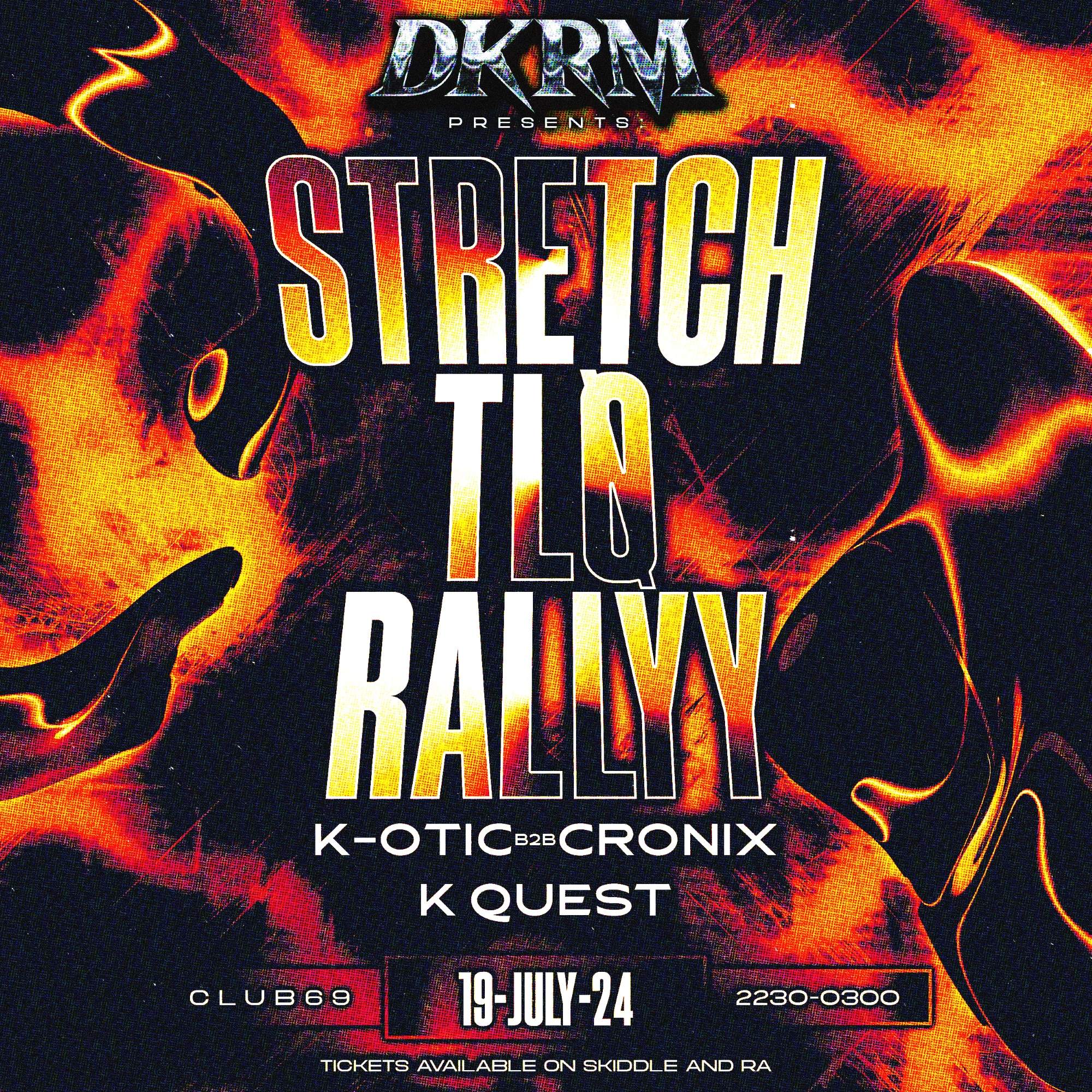 DKRM PRESENTS: STRETCH, TLØ & RALLYY at Club 69, Glasgow