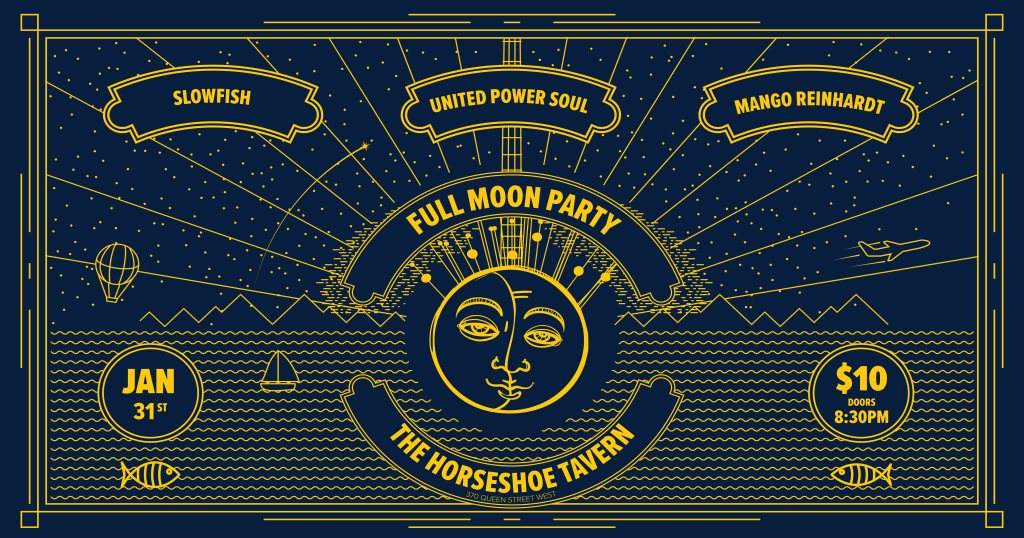 Full Moon Party - Página frontal