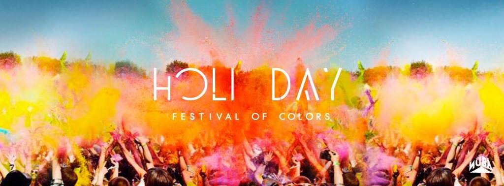Holi Day - フライヤー表