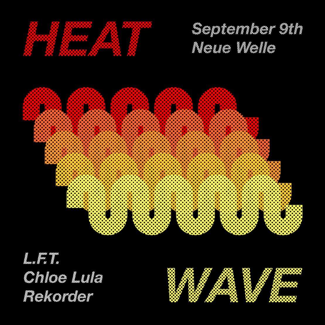 Heatwave - フライヤー表
