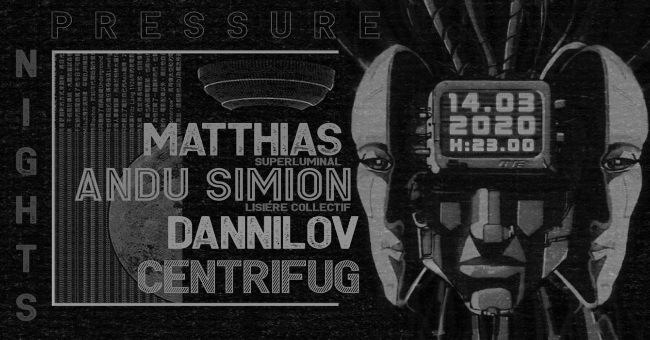 Pressure Nights w. Matthias [Superluminal/ Berlin] - Página frontal