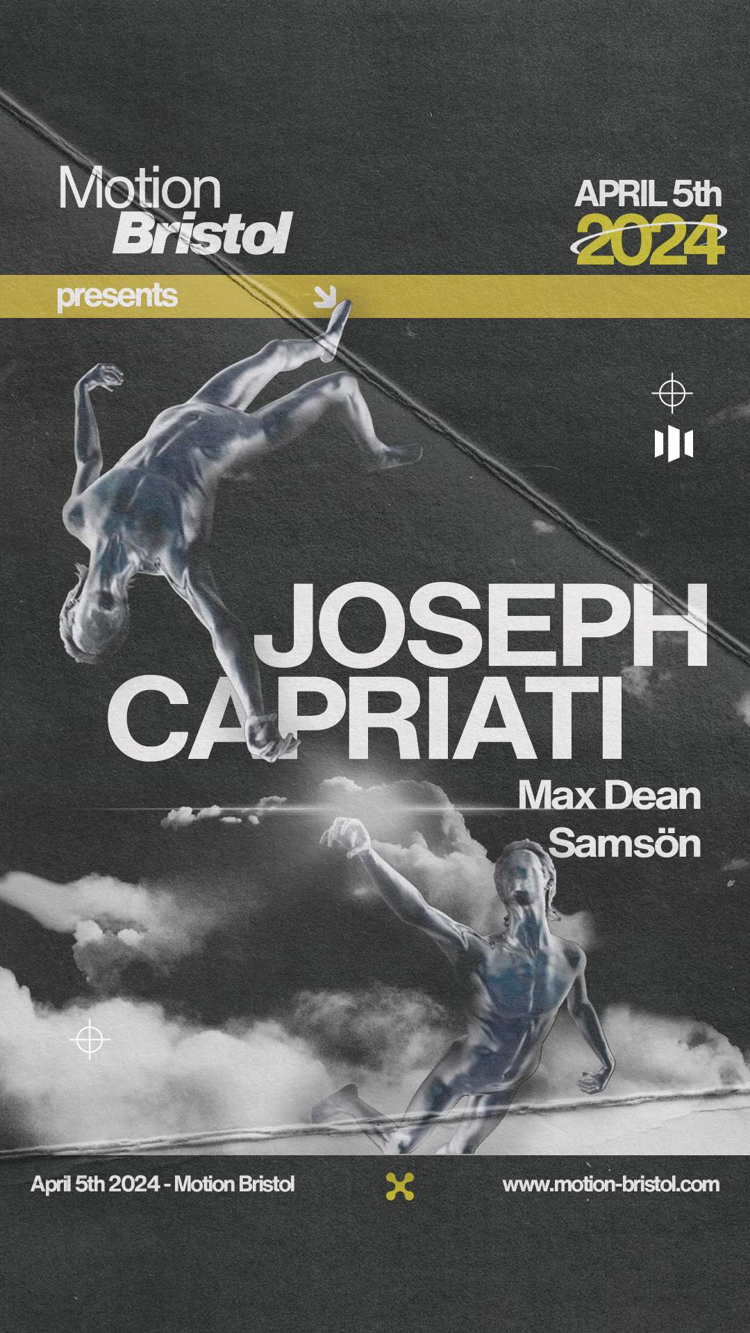 Motion presents: Joseph Capriati, Max Dean & Samsön - フライヤー裏