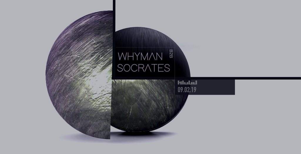 Klubd 11: Socrates x Whyman [b2b] - フライヤー表