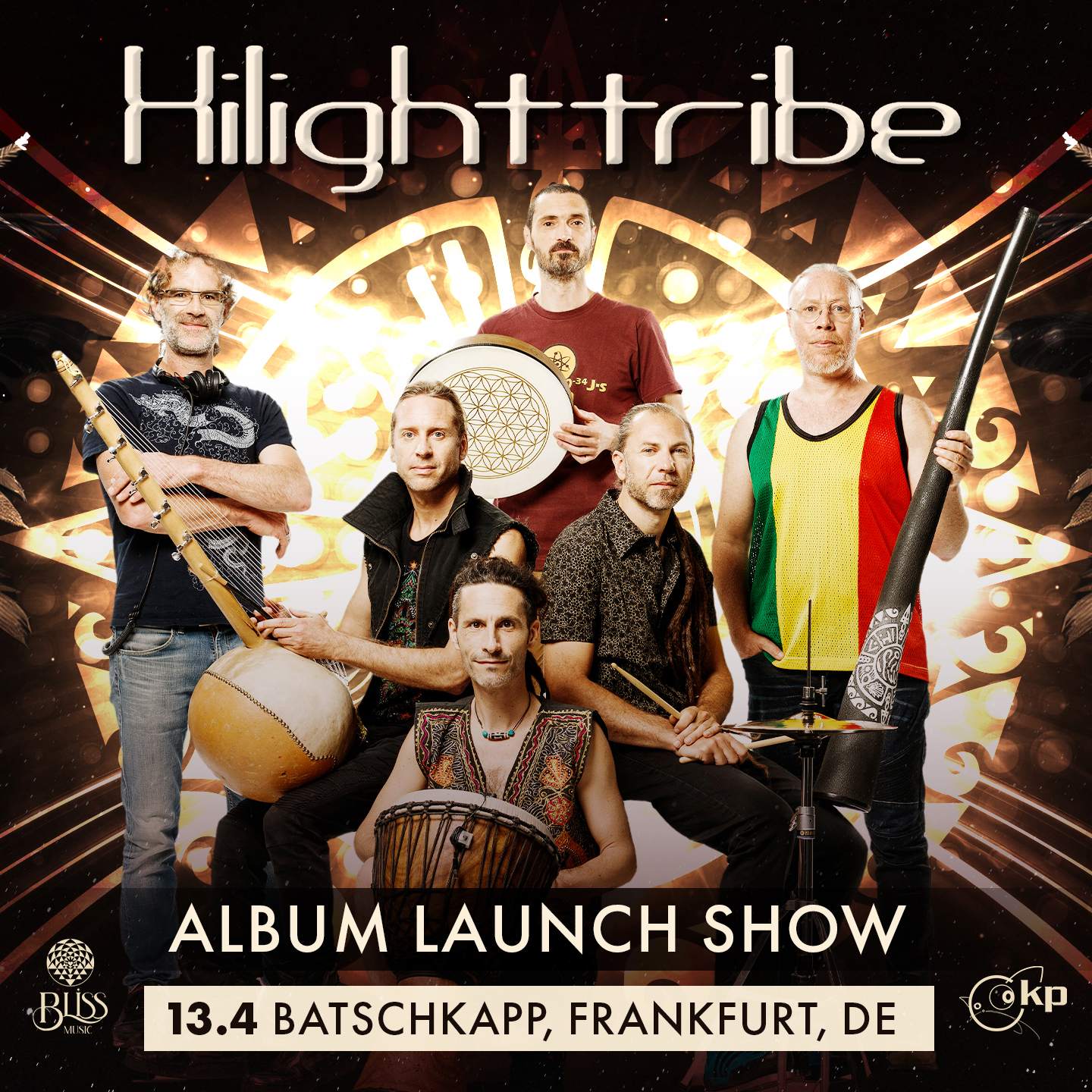 Hilight Tribe Album Lanuch - Frankfurt - Página frontal