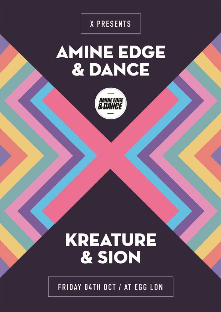 X presents Amine Edge & Dance, Kreature, Sion - Página frontal