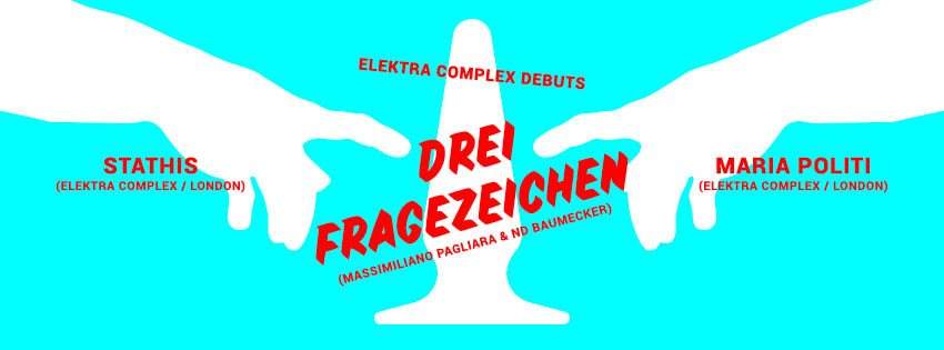 Elektra Complex Debuts with Drei Fragezeichen (Massimiliano Pagliara & Nd_baumecker) - Página frontal