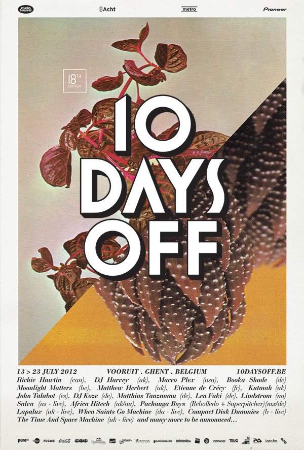 10 Days Off 2012 - Day 01 - Página frontal