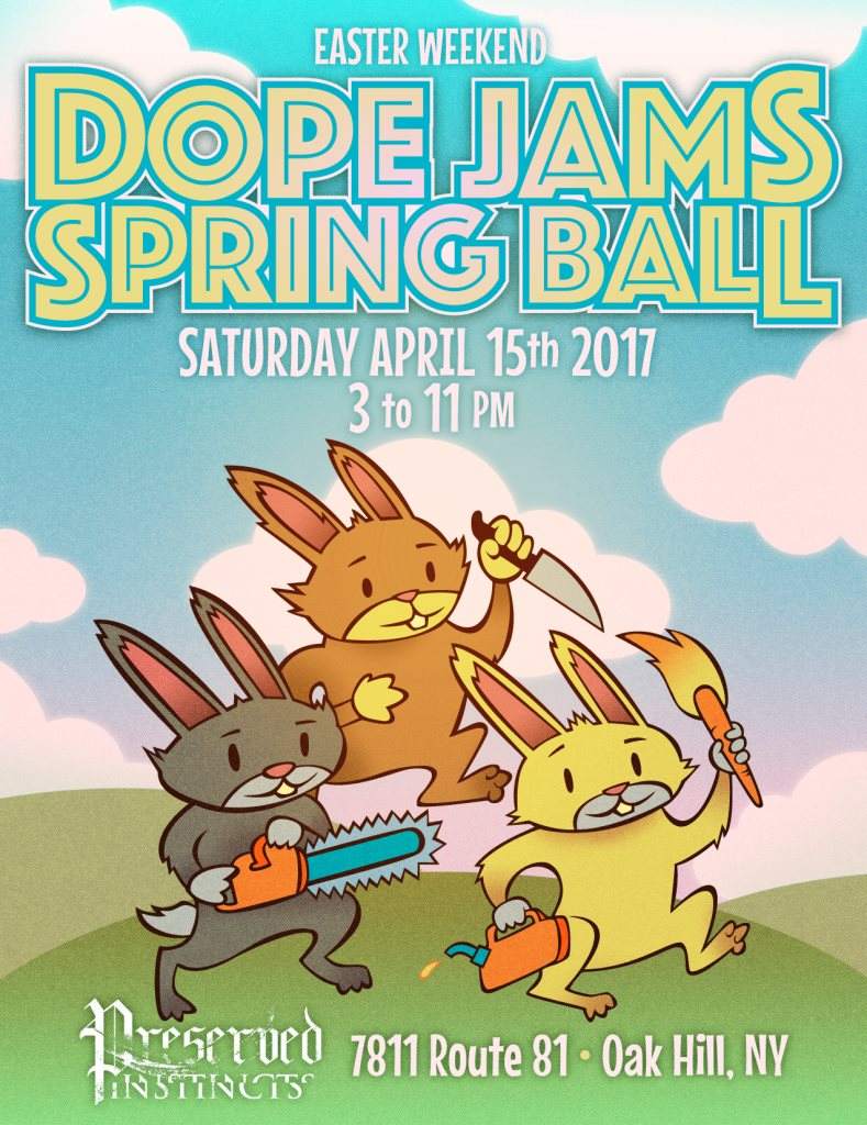 Dope Jams Spring Ball - Página frontal