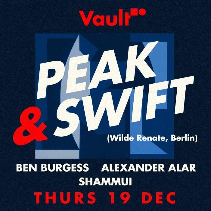 Peak & Swift at Vault - Página frontal