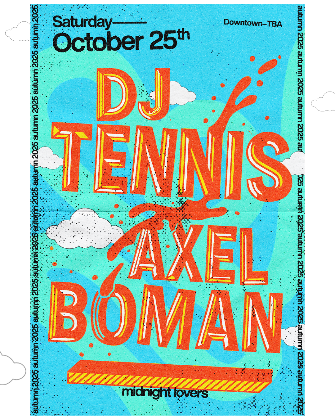 SOLD OUT] Midnight Lovers with DJ Tennis and Axel Boman at TBA