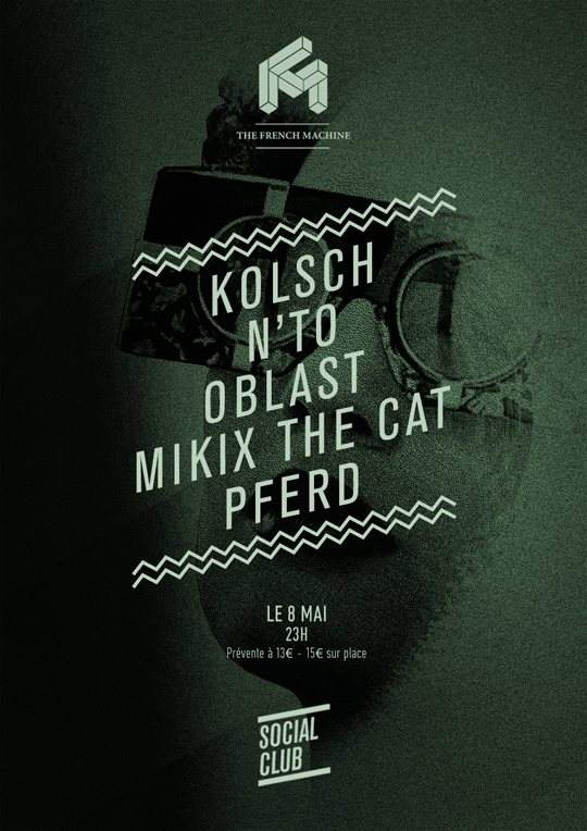 The French Machine with Kolsch, N'to, Mikix The CAT, Oblast, Pferd - Página frontal