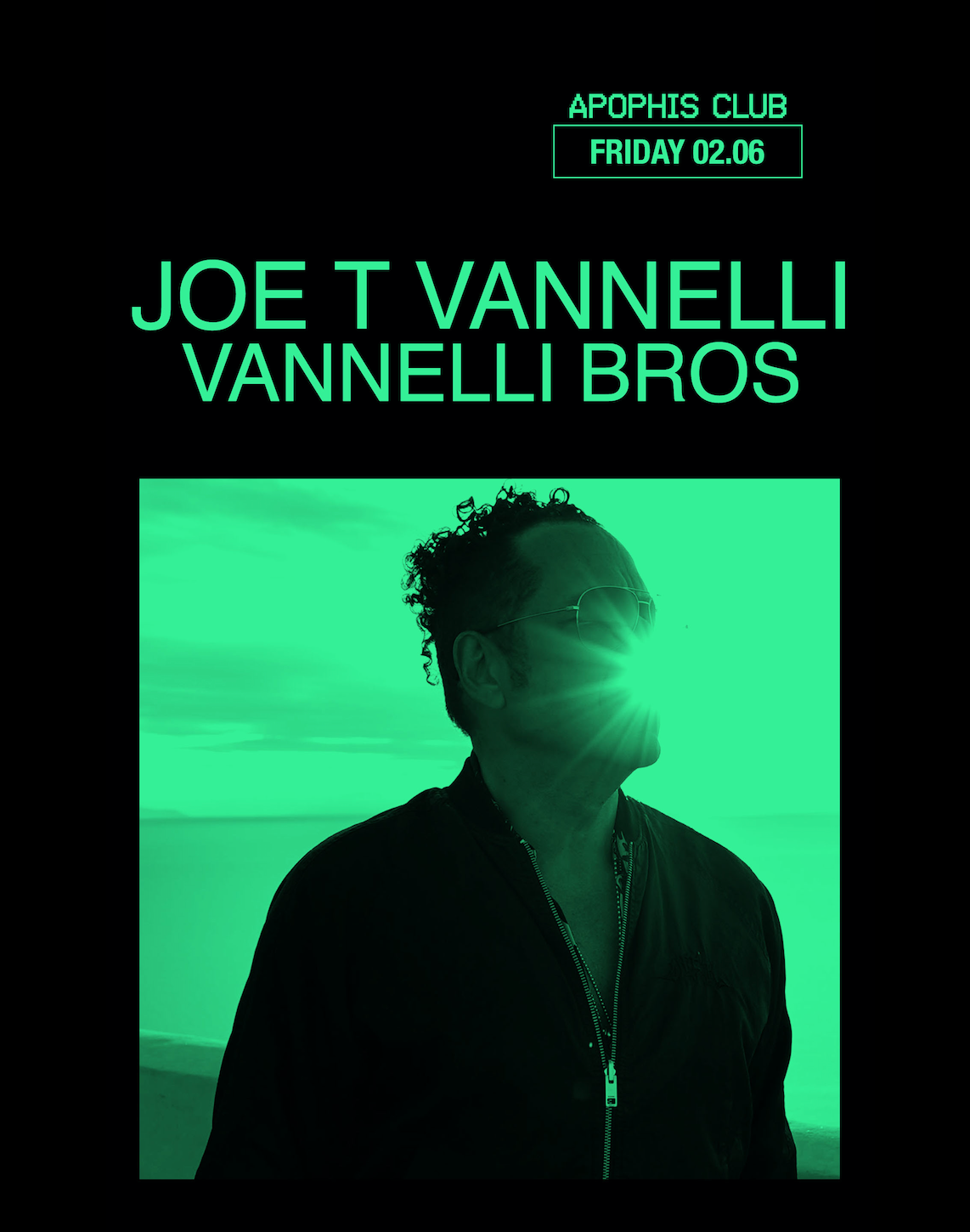Joe T Vannelli + Vannelli Bros - フライヤー表