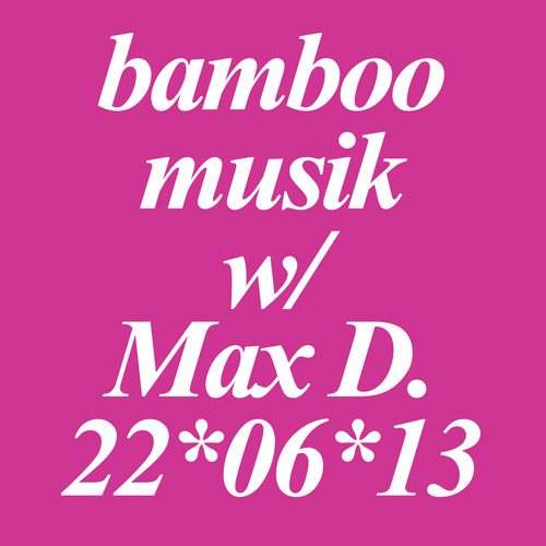 Bamboo Musik with Maxmillion Dunbar - Página frontal