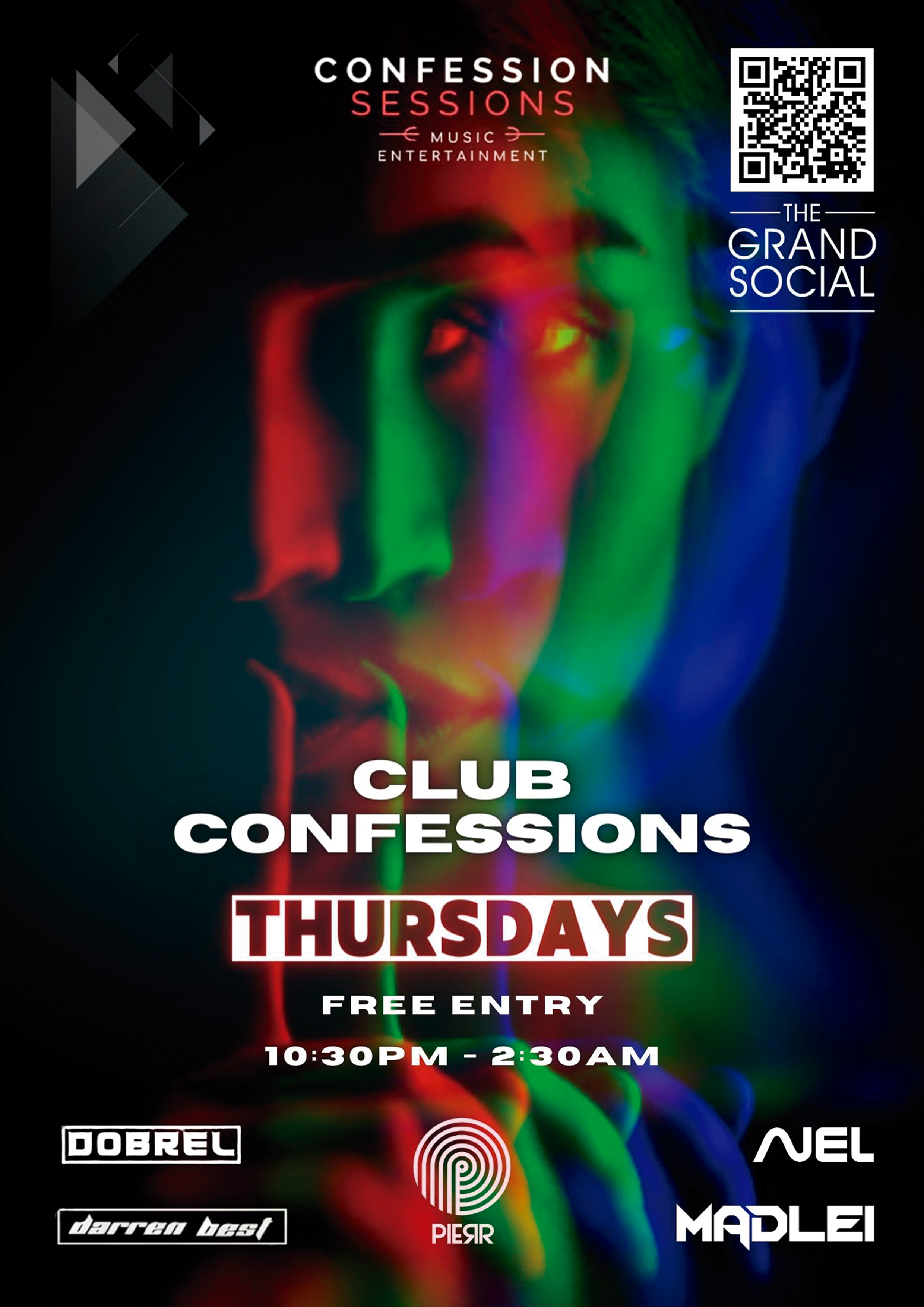 Club Confessions July 13th Edition at The Grand Social, Dublin