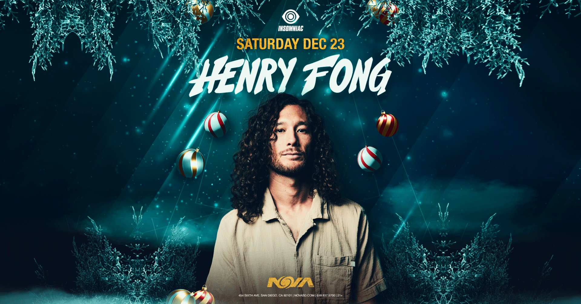 Henry Fong - フライヤー表