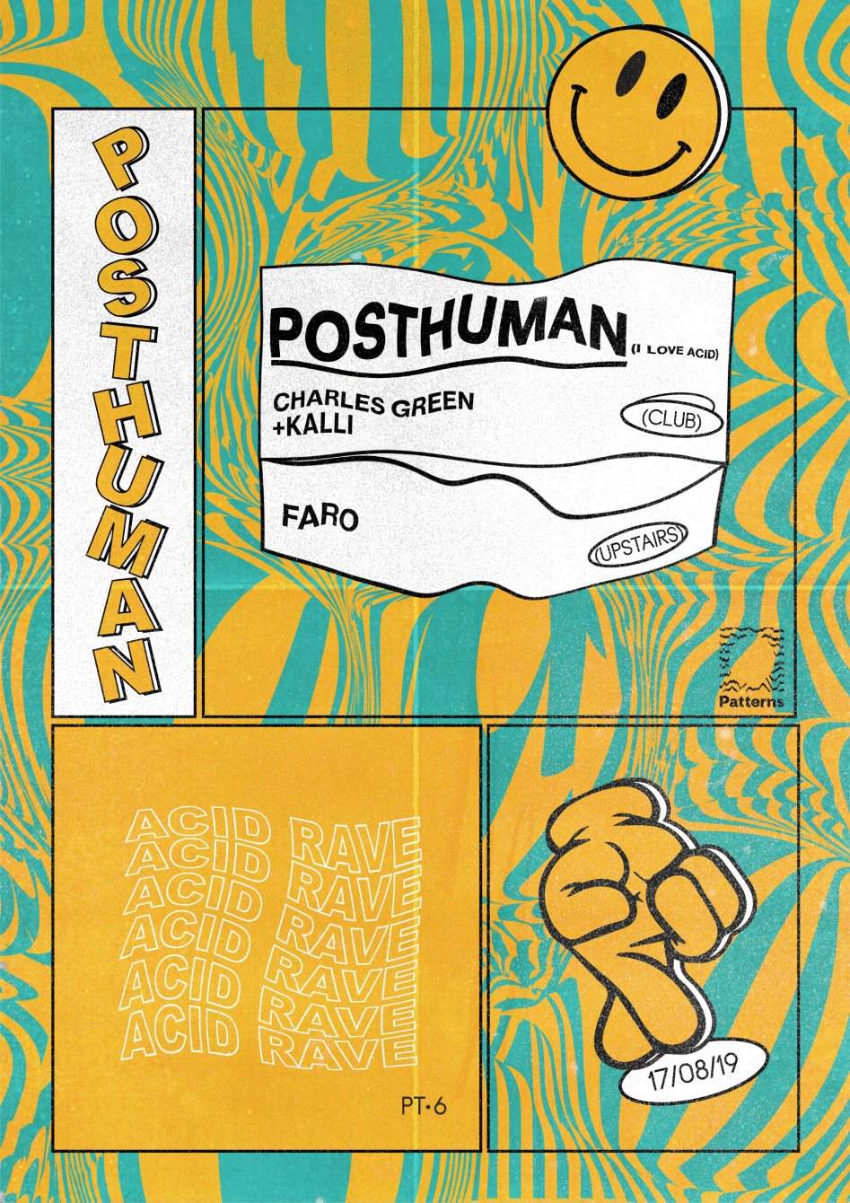 Acid Rave: Posthuman (I Love Acid) - Página frontal