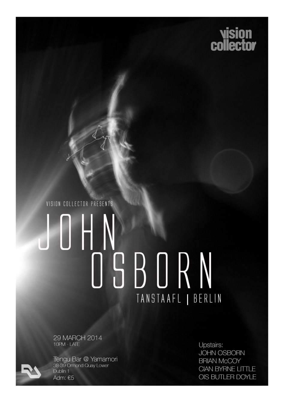 Vision Collector presents John Osborn - Página trasera