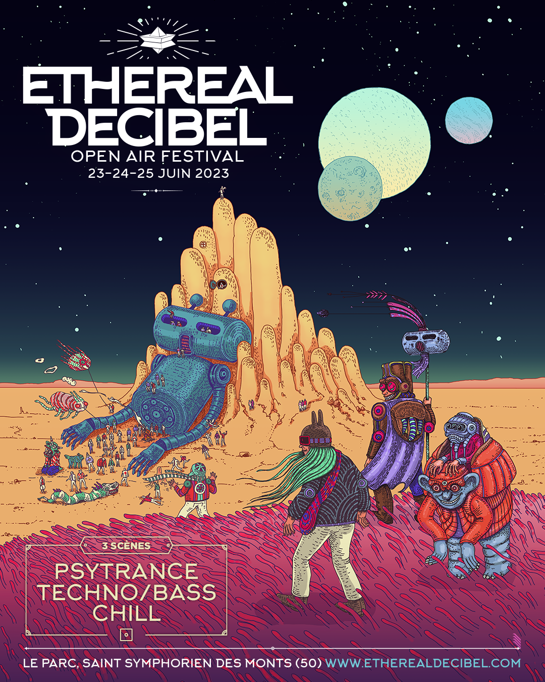 Ethereal Decibel Festival 2023 - Página frontal