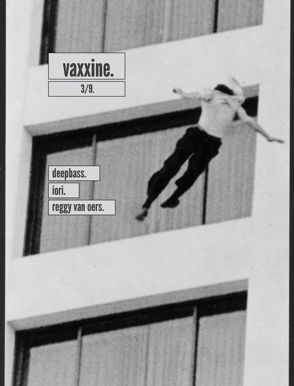 Vaxxine. - Feat. Deepbass, Iori & Reggy Van Oers - Página frontal