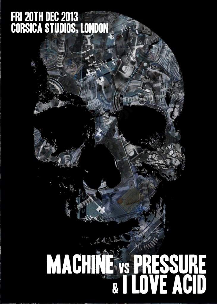 Machine vs Pressure & I Love Acid Xmas Party - Página frontal