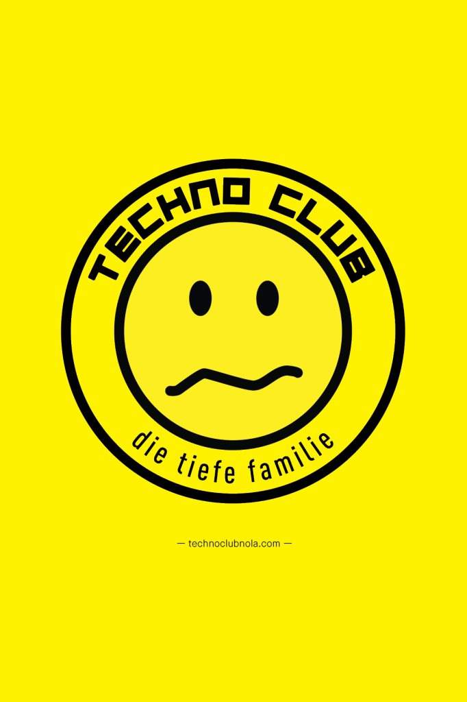 Techno Club presents We Love Techno Feat. Rekanize - フライヤー裏