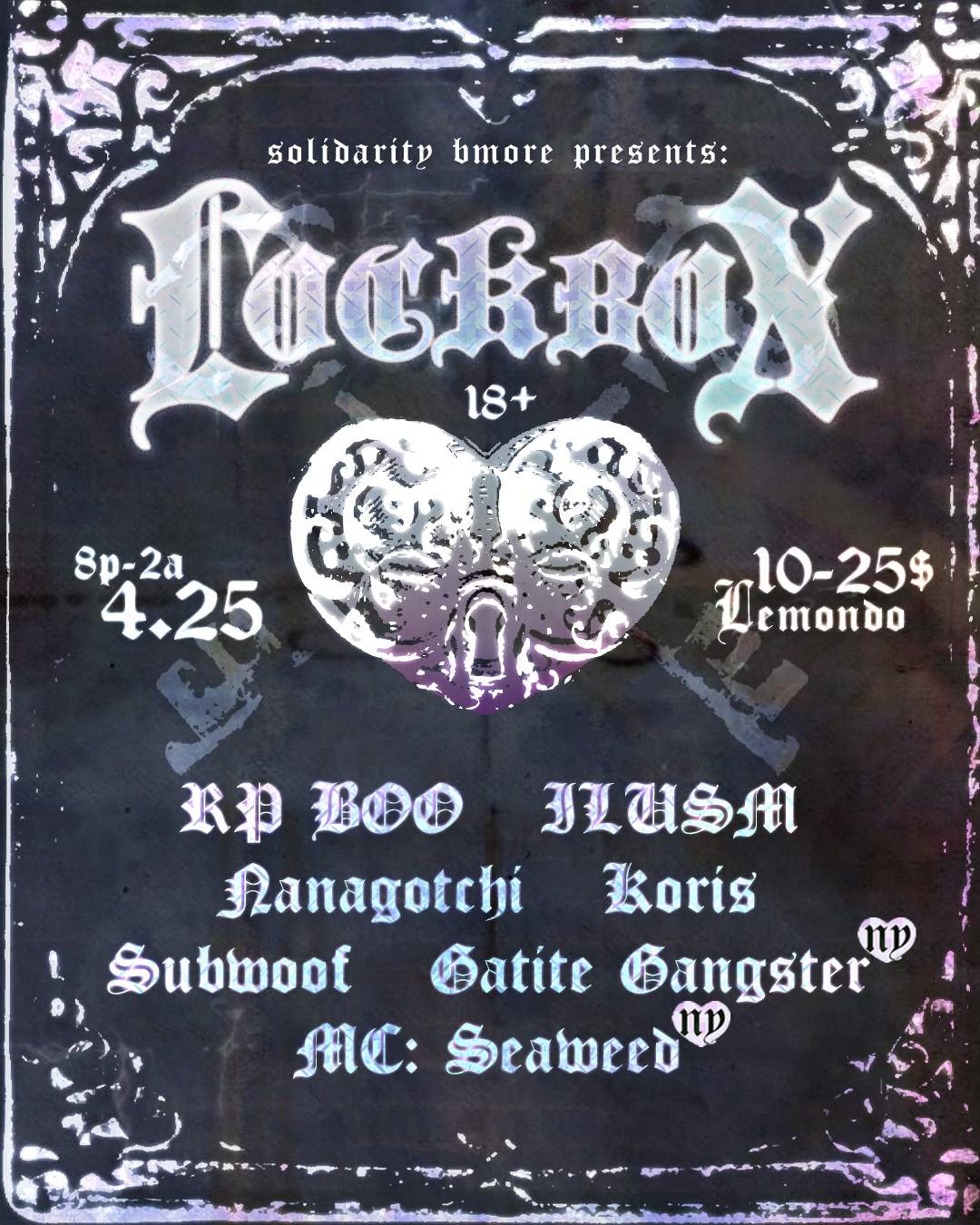 Lockbox at Le Mondo, Baltimore