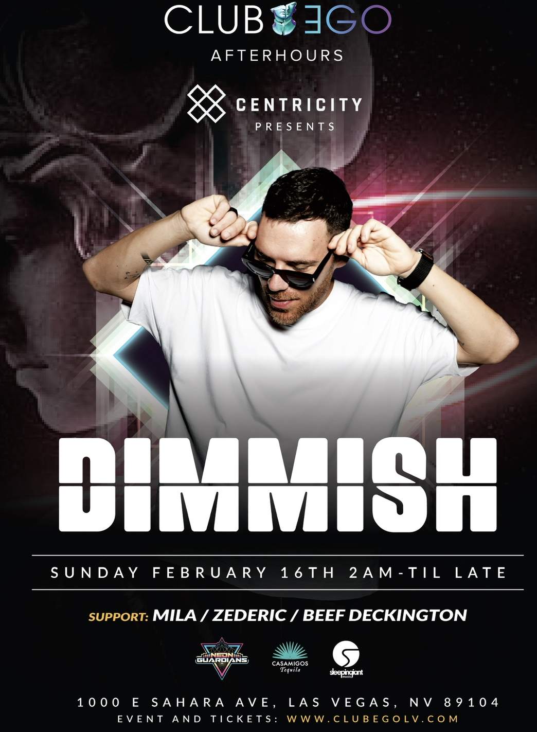 Centricity presents Dimmish at Club Ego, Las Vegas