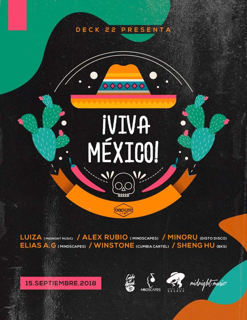 Viva Mexico - フライヤー表