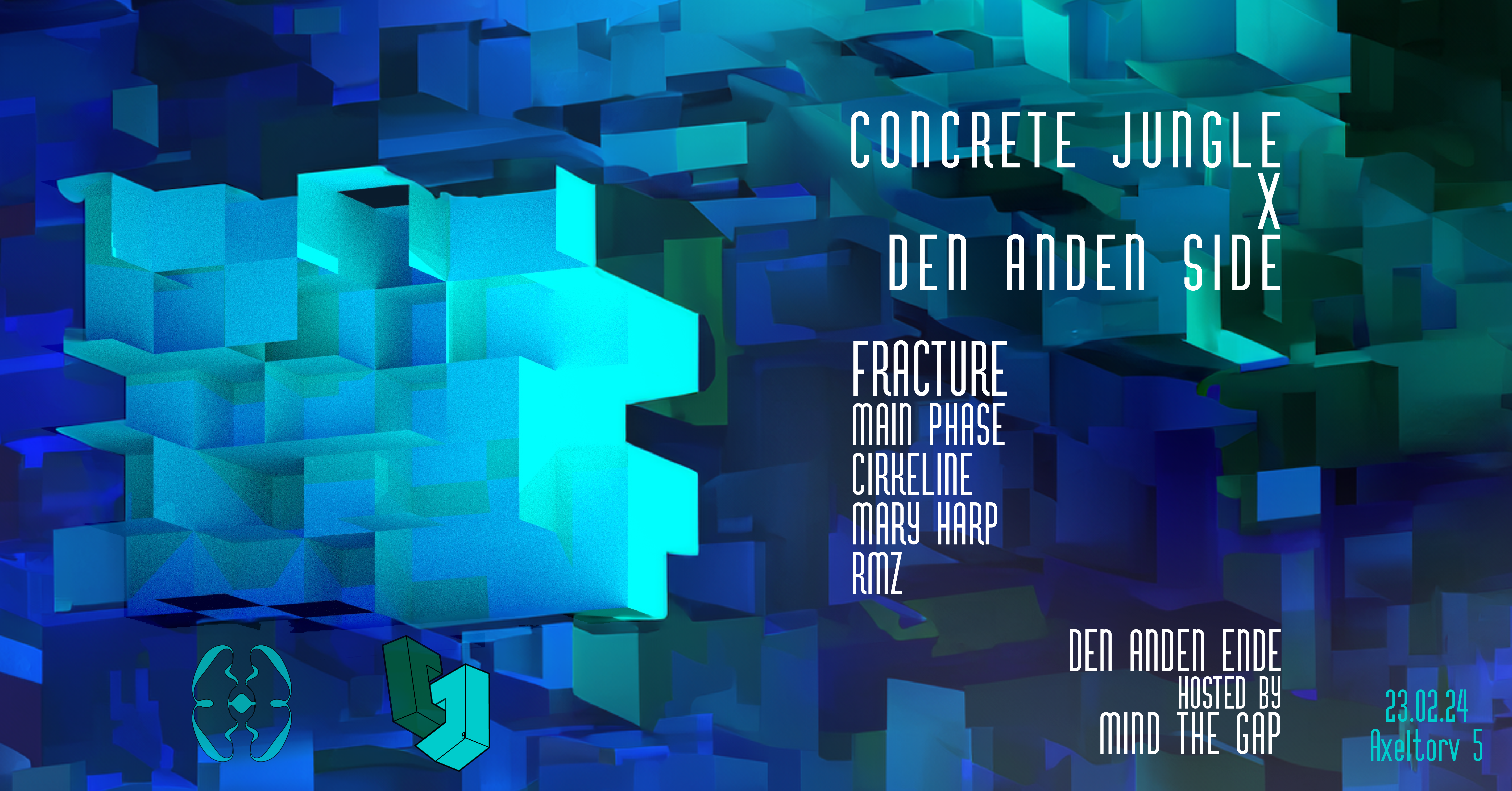Concrete Jungle x Den Anden Side present: Fracture (UK)  - Página frontal