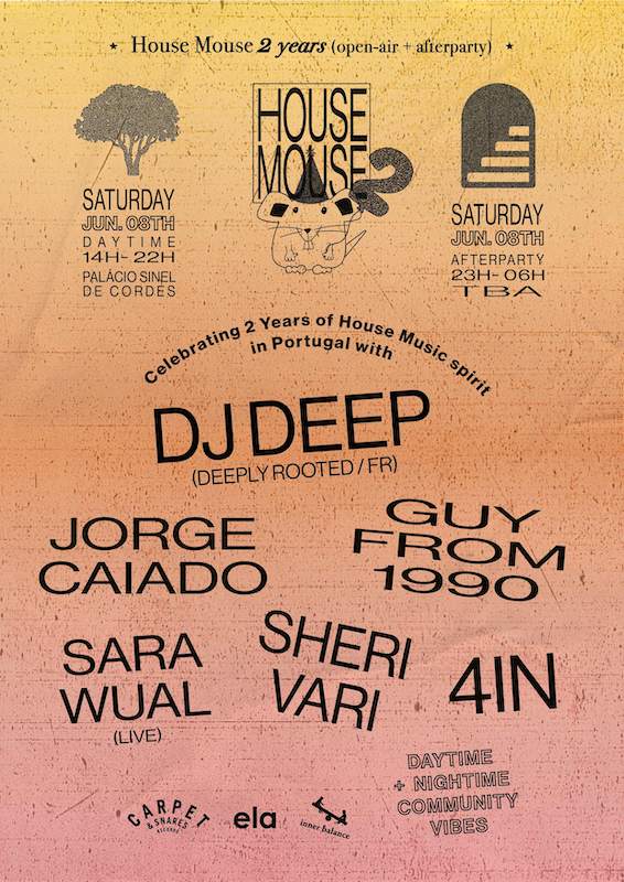 House Mouse 2 Years with DJ Deep - Página frontal