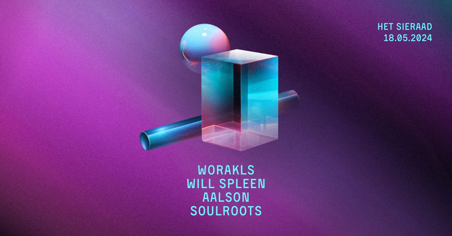 Worakls (FR) | Will Spleen (FR) | Aalson (FR) | Soulroots - Página frontal