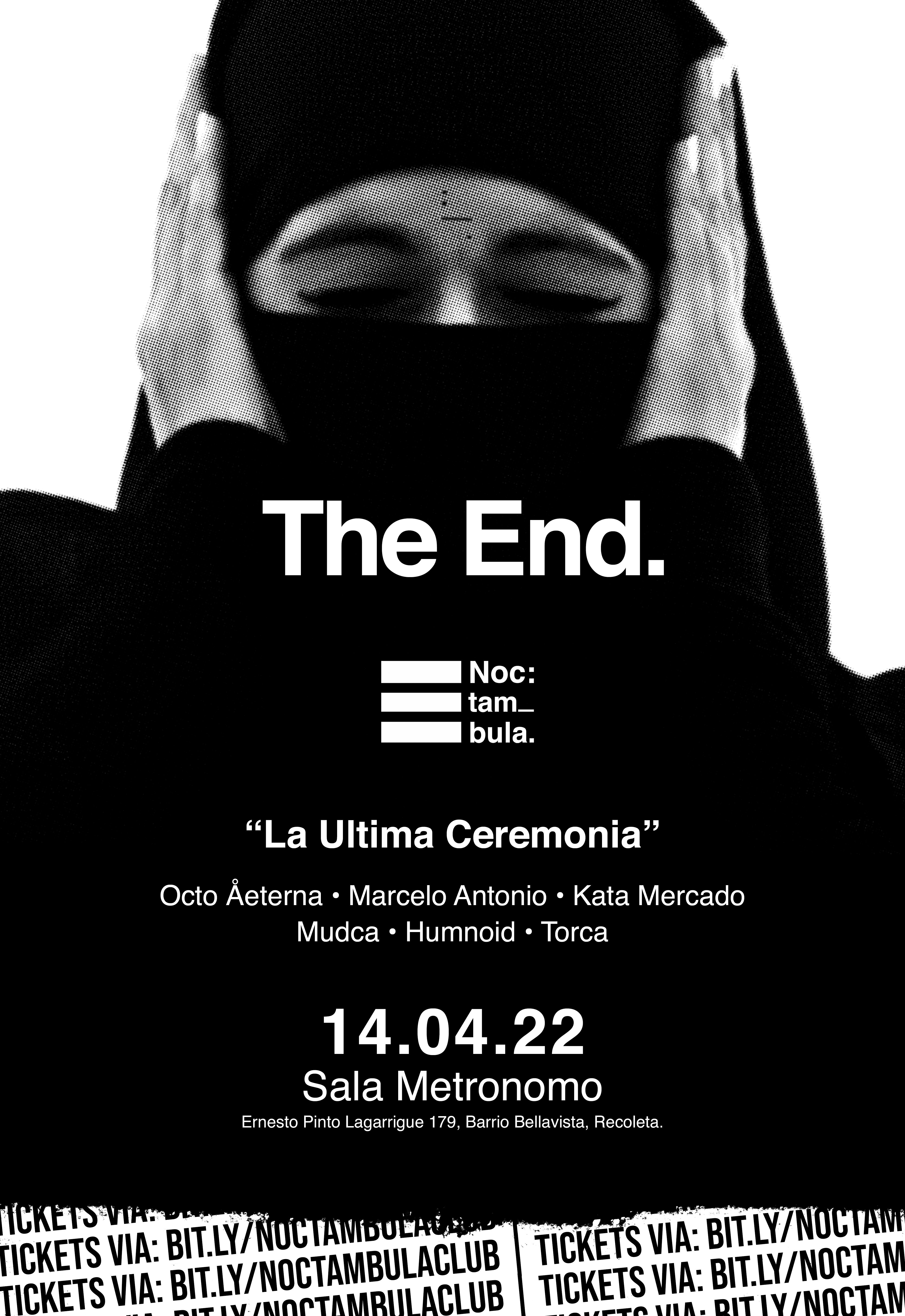 Noctambula 'THE END: The Last Ceremony' - Página frontal