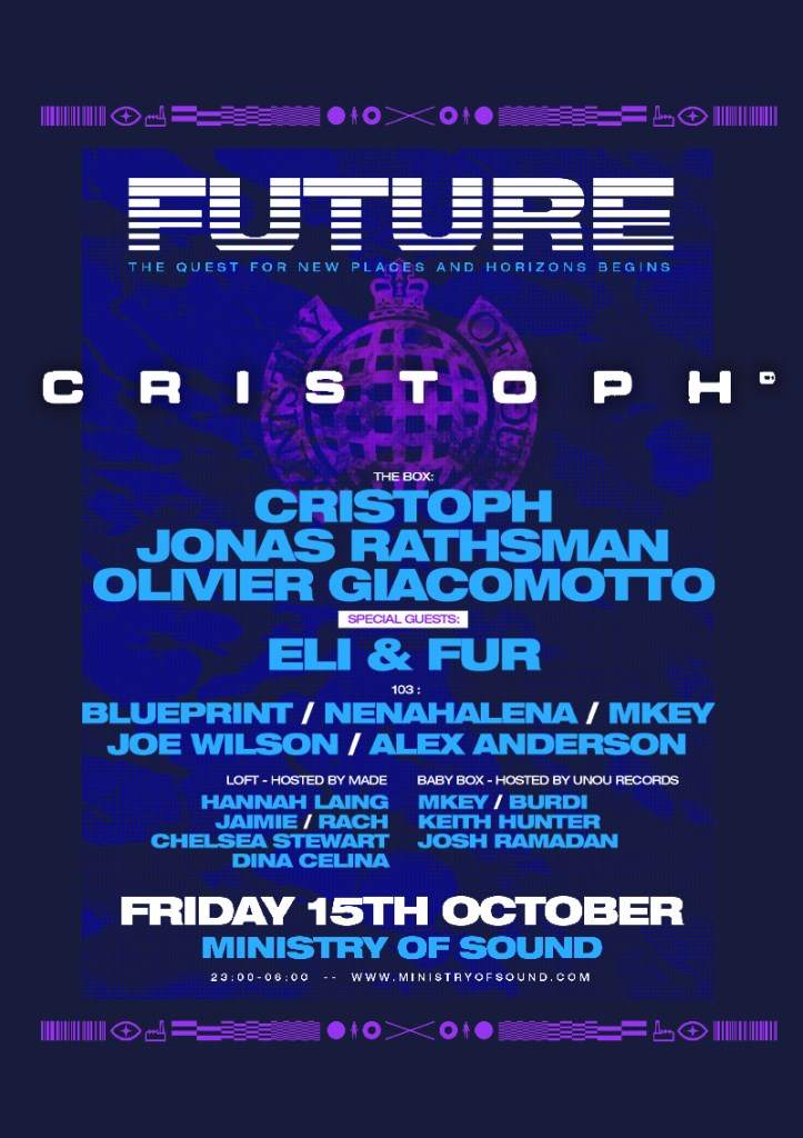 Future presents Cristoph - フライヤー表