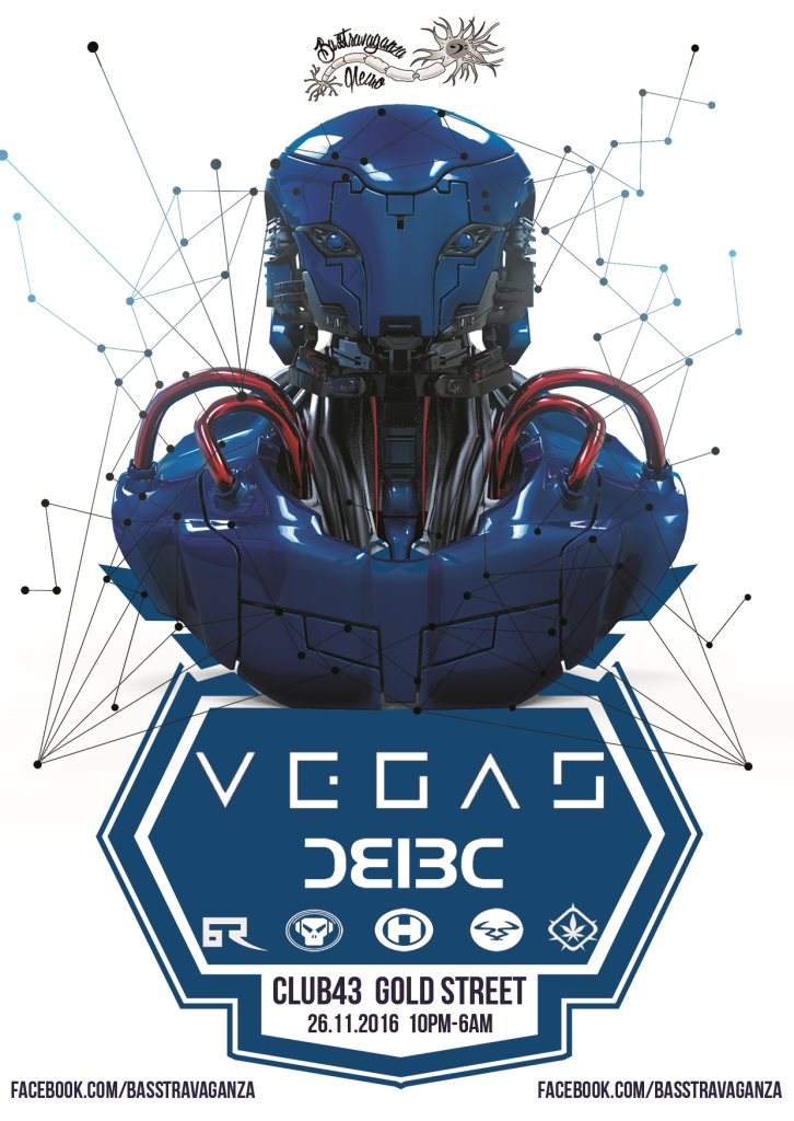 Basstravaganza presents Vegas  - フライヤー表