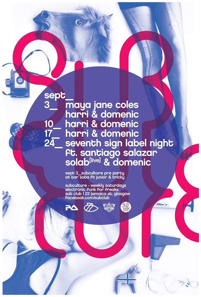 Seventh Sign Label Night - Página frontal