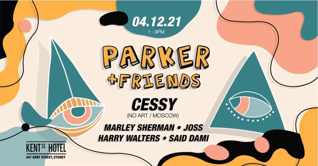 PARKER & FRIENDS - The First Party Of Summer - Página frontal