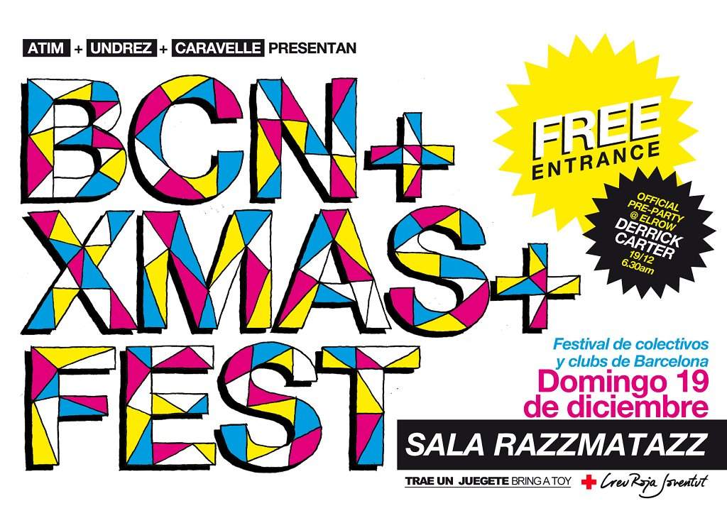 Bcn Xmas Fest - Página frontal